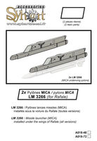 2x Pylons LM 3266 (MICA Underwings Pylon For Rafale) - Image 1