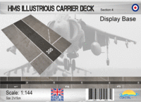 HMS Illustrious Deck Section 4 210 x 148mm - Image 1