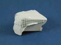 Ford 3000 engine deck with winter Canvas