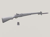 M1 Garand w/fixed Bayonet set - Image 1