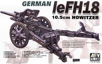 German leFH18 10.5cm Howitzer