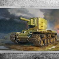 Russian Heavy tank KV-2 - Image 1