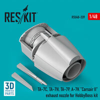 TA-7C, TA-7H, TA-7P, A-7K Corsair II Exhaust Nozzle For HobbyBoss Kit