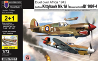 Duel Over Africa 1942 - Curtiss Kittyhawk Mk.1A / Messerschmitt Bf 109F-4 - Image 1