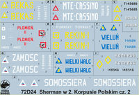 Shermany w 2 Korpusie Polskim, Wochy 1945, cz 2
