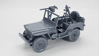 Jeep Willys z KM-em i modzierzem M2 60mm - Image 1
