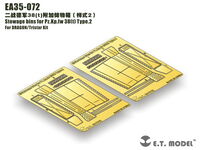 Stowage bins for PzKpfw 38(t)  - Type 2 (for Dragon / Tristar Kit) - Image 1