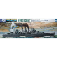 HMS Kent British Heavy Cruiser - Attack of Benghazi