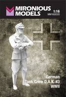 German Tank Crew D.A.K. #3 WWII - Image 1
