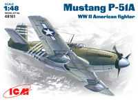 Mustang P-51A WWII American  fighter - Image 1