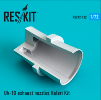 Uh-1D exhaust nozzles Italeri Kit