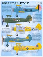 Stearman PT-17 Kaydet Decal Kit