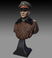 Red Baron bust - Image 1