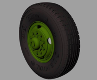 M54 Road wheels (US.Royal commercial  pattern)