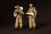 Feldwebels Fallschirmjger - Brigade Ramcke. El Alamein, August 1942 (2 figures)