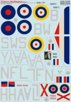 Vickers Wellington  Mk IA, MK IC & GR Mk VIII, Part 1  In the complete set 1,5 sheets - Image 1