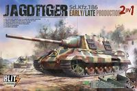 Jagdtiger Sd.Kfz.186 Early / Late Production, 2 in 1