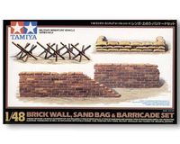 Brick Wall, Sand Bag & Barricade Set