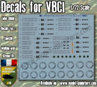 Decals for VCBI (special Malian , 92ème RI) - Image 1