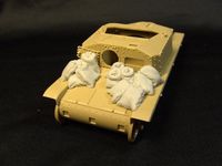 Sand Armor for SPG "Semovente" (Tamiya Kit) - Image 1