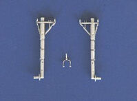 Grumman F6F-3/5 Hellcat - Landing Gear (designed to be used with Trumpeter kits) - Image 1