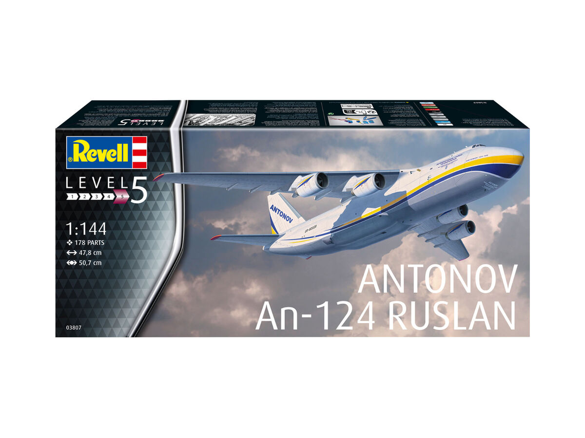 割引価格 Antonov An-124 Ruslan model do sklejania Revell 03807 航空機・ヘリコプター