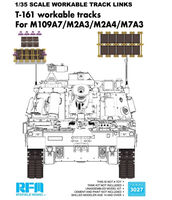 T-161 Workable Tracks for M109A7/M2A3/M2A4/M7A3 (Plastic) - Image 1