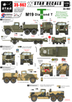 M19 Diamond tank transporter # 2. British and Polish trucks in Italy.