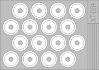 M-3A Stuart wheel mask ACADEMY