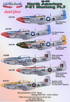 North American P-51 D/K Mustang Part 7 (7 schemes)