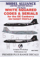 White Squared Codes and Serials for BAC/EE Canberras