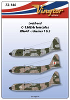 Lockheed C-130 E/H Hercules, RNoAF - Schemes 1 & 2