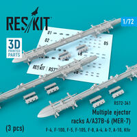 Multiple ejector racks A/A37B-6 (MER-7) (3 pcs) (F-4, F-100, F-5, F-105, F-8, A-4, A-7, A-10, Kfir) - Image 1