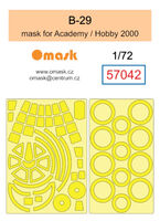 B-29 Mask (For Academy / Hobby 2000) - Image 1