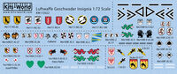 German Luftwaffe Geschwader (Insignia for 26 squadrons)