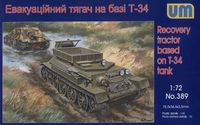 Recovery tractor based on T-34 tank