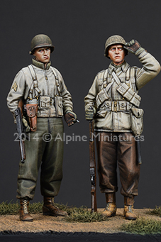 WW2 US Infantry Set (2 figs) - Image 1