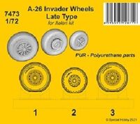 A-26 Invader Wheels Late Type ITALERI - Image 1