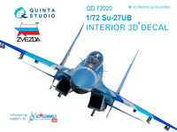 Su-27UB  3D-Printed & coloured Interior on decal paper - Image 1