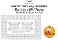 Soviet Tramway X-Series Early and Mid Types