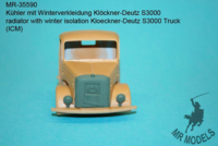 Radiator with winter isolation Kloeckner-Deutz S3000 Truck