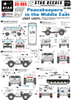 Peacekeepers in the Middle East. BTR-40, VW T3 bus, VAB, M113A1