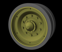 “Chieftain” MBT Road wheels