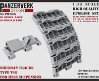 Sherman Tracks Type T66 For HVSS Suspension - Image 1
