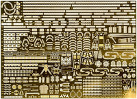 IJN Battleship Kongo - Genuine Photo-Etched Parts (G-up No.135) - Image 1