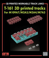 T-161 Workable Tracks for M109A7/M2A3/M2A4/M7A3 (3D Printed) - Image 1
