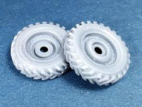 Ground Grip Spare Wheels For WWII Jeep - Image 1