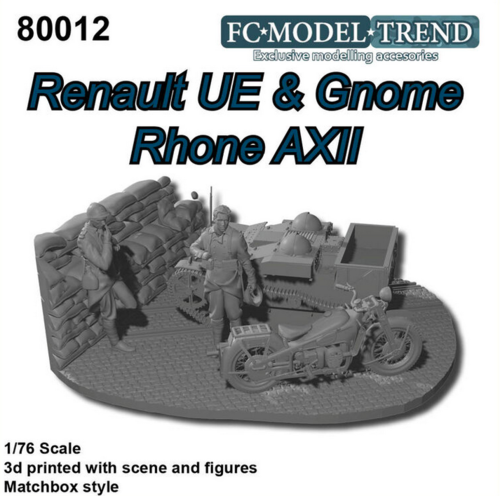 Renault UE diorama - Image 1