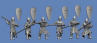 Heavy infantry with mail + spear