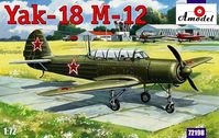 Soviet Yakovlev Yak-18 M-12 Two-Seat Trainer plane